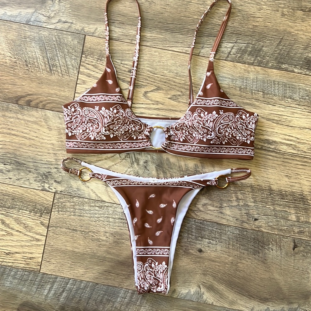 BANDANA PATTERN COUNTRY GIRL BIKINI